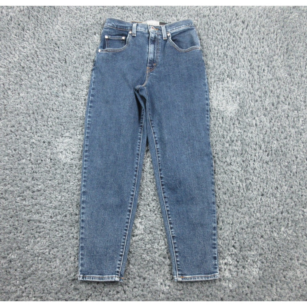 SilverTab Levi's Jeans Womens 27x27 Blue Denim Mom Jean Tapered 26x24.5*